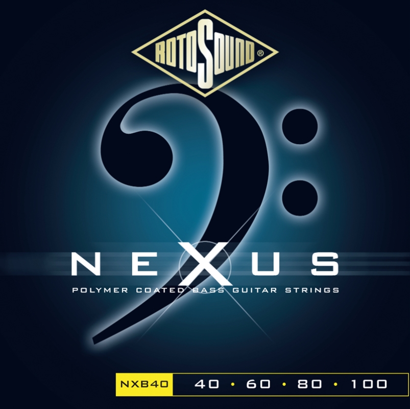 Rotosound NXB40 Nexus Polymer Coated Strings, 40-100